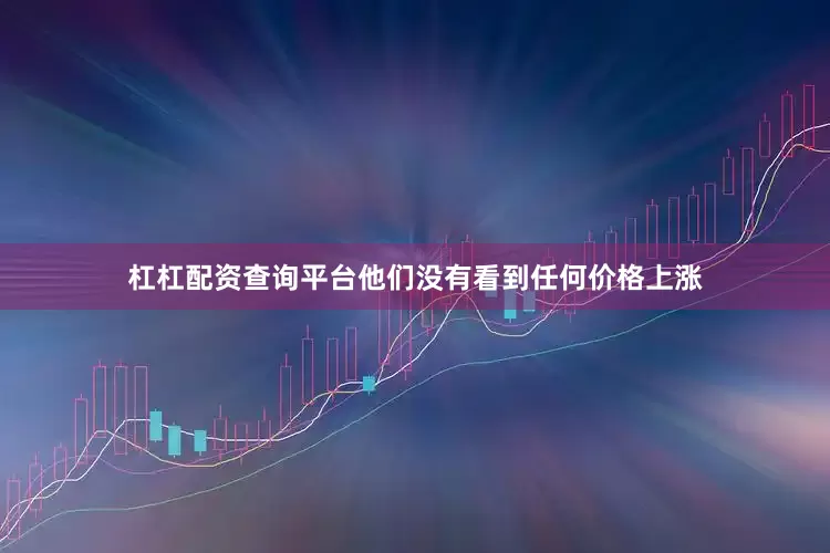 杠杠配资查询平台他们没有看到任何价格上涨